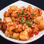 Best Pan Freid turnip Cake in X.O. Chili Sauce XO醬罗卜糕 in San Francisco, CA