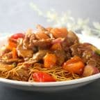 Best Pan Fried Egg Noodle W. Beef & Tomato蕃茄牛肉煎面 in San Francisco, CA