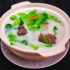 Best Braised Salted Pork Bone w. Leaf Mustard in Clay Pot咸豬骨介菜煲 in San Francisco, CA